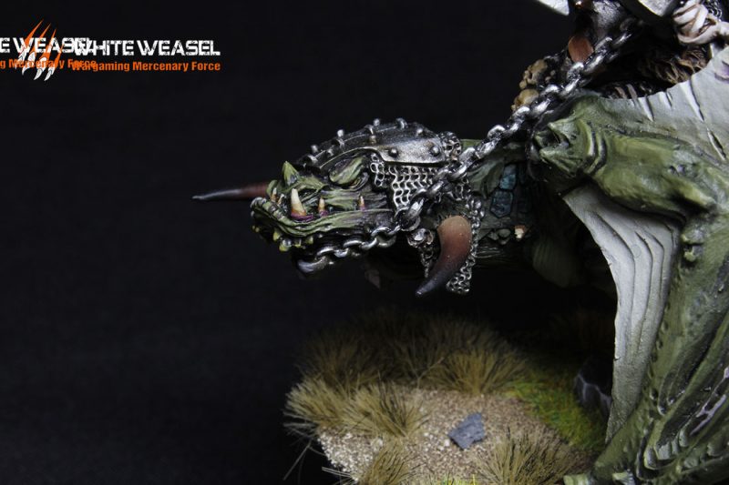 Azhag the Slaughterer White Weasel Studio