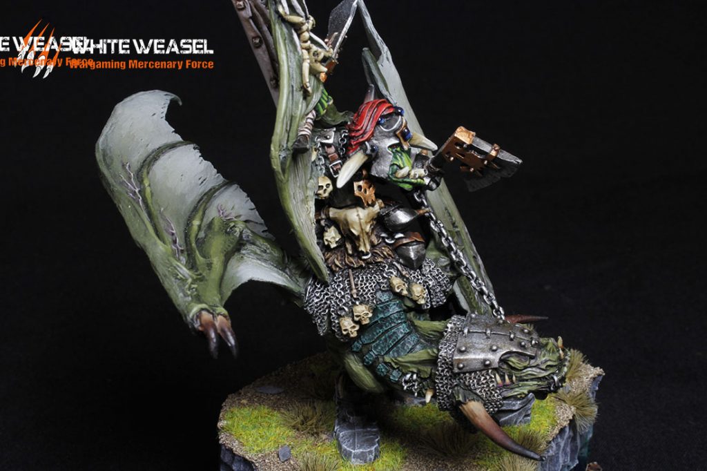Azhag the Slaughterer White Weasel Studio