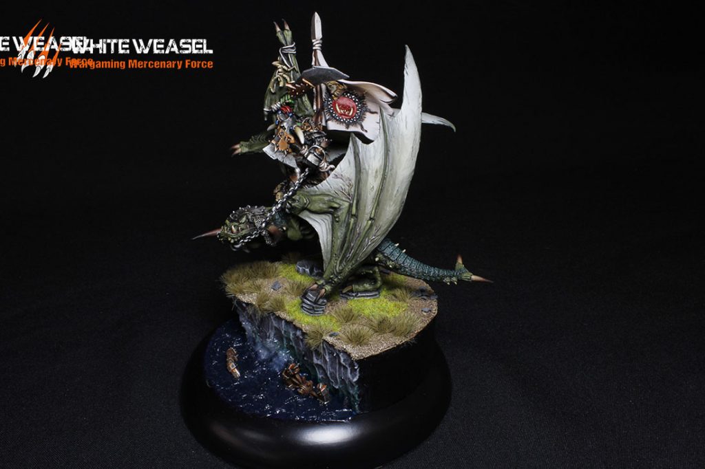 Azhag the Slaughterer White Weasel Studio