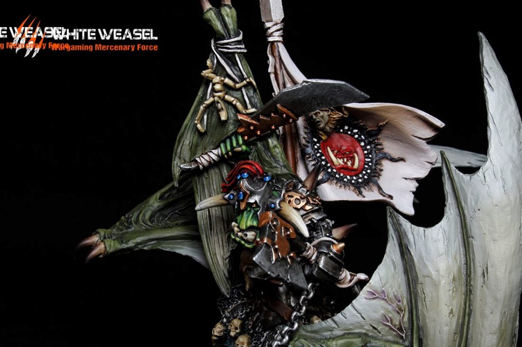 Azhag the Slaughterer White Weasel Studio